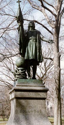 Columbus, sito en Central Park, New York